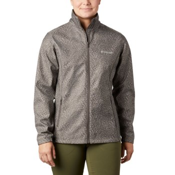 Columbia Airtrain Junction Softshell, Chamarras Grises Para Mujer | 769082-TES